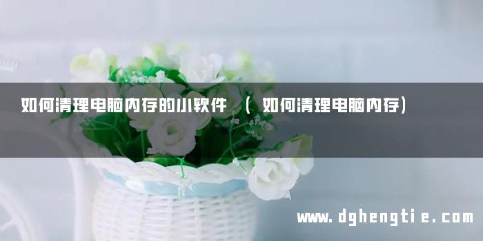 如何清理电脑内存的小软件 (如何清理电脑内存)